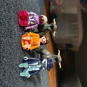 Orange and Gray Playset with Figures